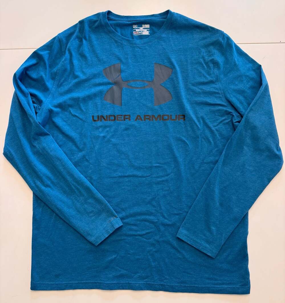 Under Armour HeatGear Loose Long Sleeve T-Shirt Blue XL